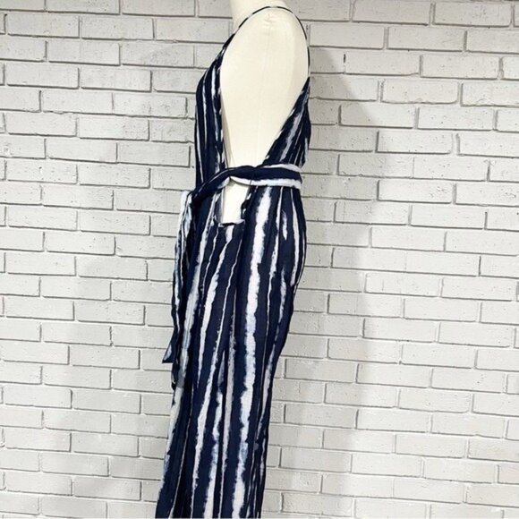 Anthropologie “The Mason” Tie-Front Jumpsuit • Size Medium • Belted Waist - Picture 5 of 8